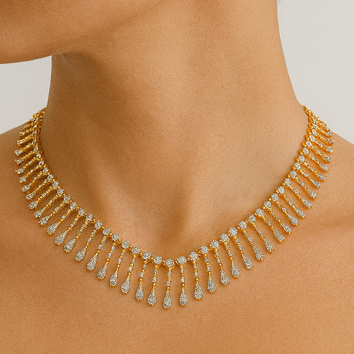 Gilded Emerald Symphony - Saroki jewels