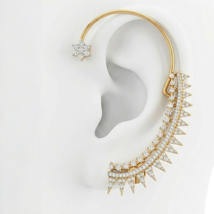Astra Ear Cuff - Saroki jewels