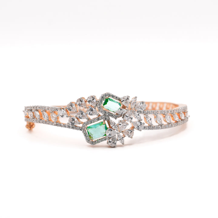 Emerelle Bloom cuff Bracelet - Saroki jewels