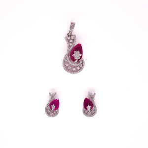 Tamalika Pendant Set - Saroki jewels