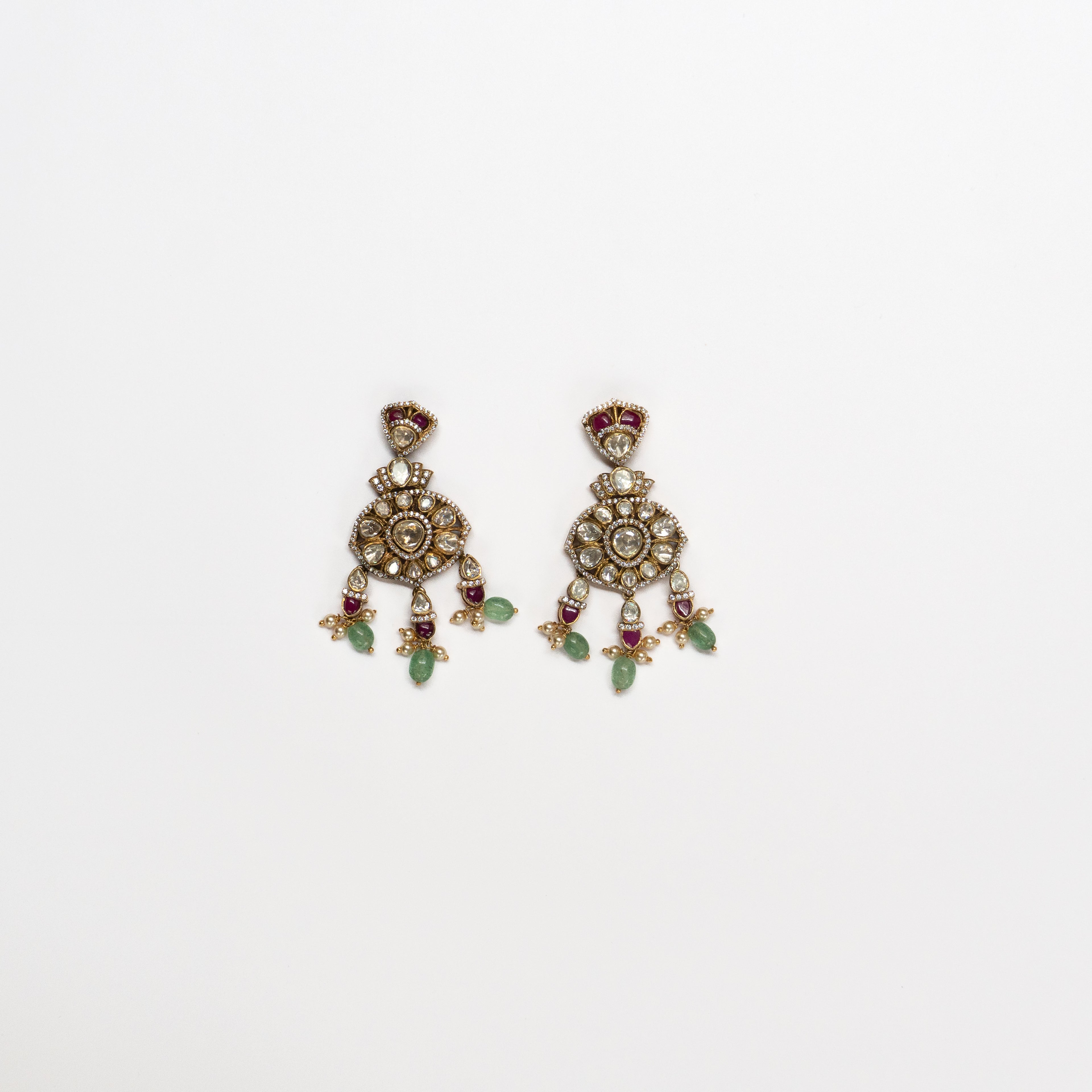 Devanshi Necklace Set - Saroki jewels