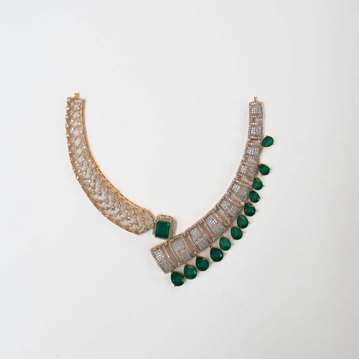 Azura Noir Necklace Set - Saroki jewels