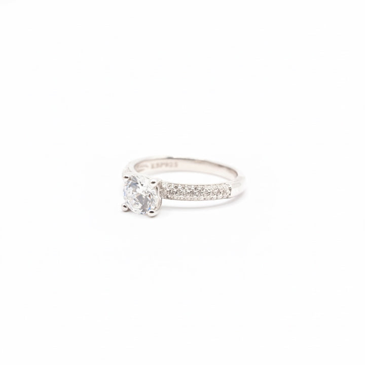 The Solitaire Crown Ring - Saroki jewels