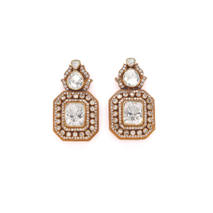 Aureline Drop Earrings - Saroki jewels