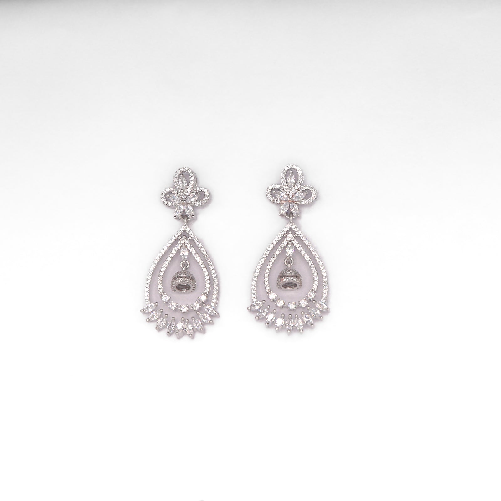 Lunara Drop Earrings - Saroki jewels