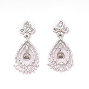 Lunara Drop Earrings - Saroki jewels