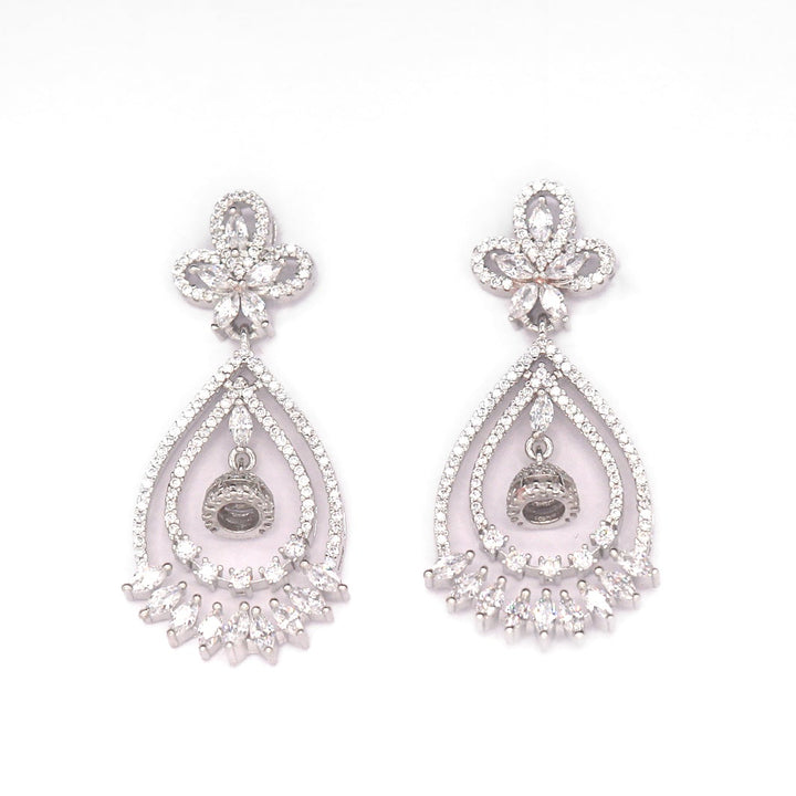 Lunara Drop Earrings - Saroki jewels
