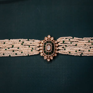 Panna Noor Choker - Saroki jewels