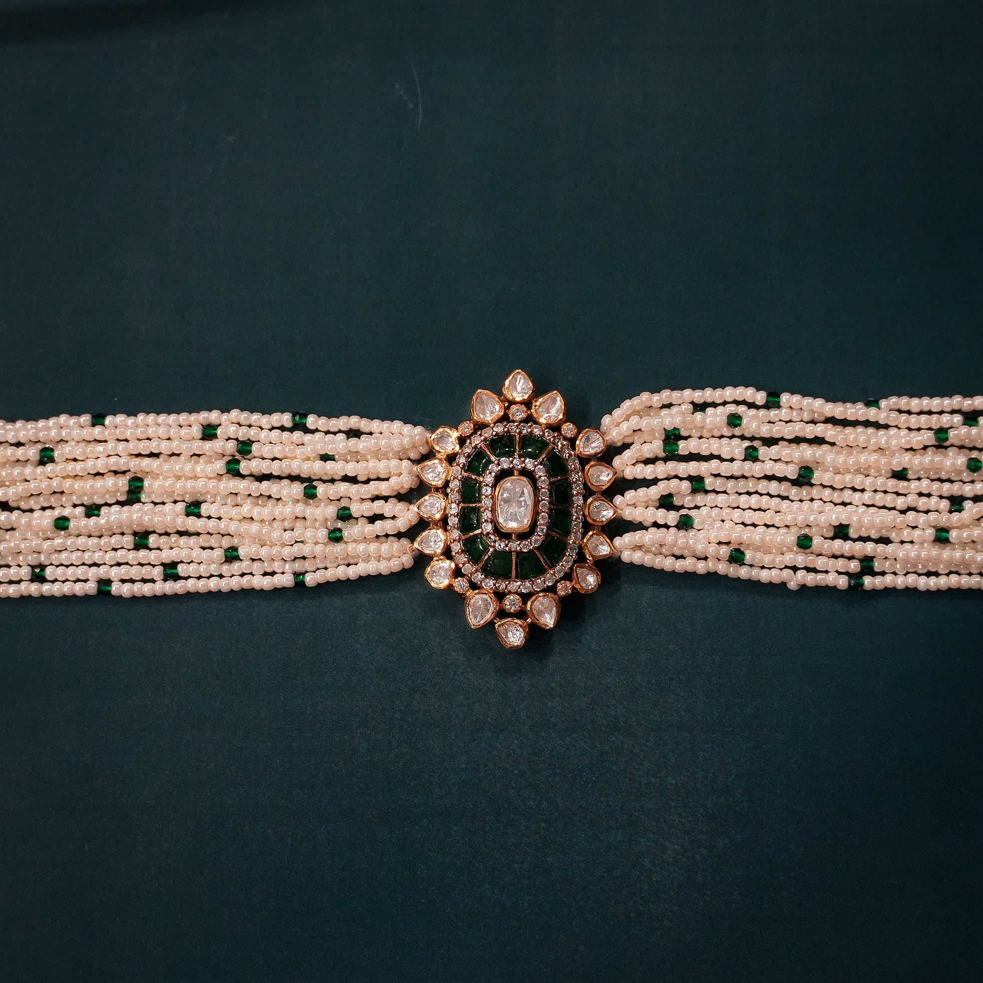 Panna Noor Choker - Saroki jewels