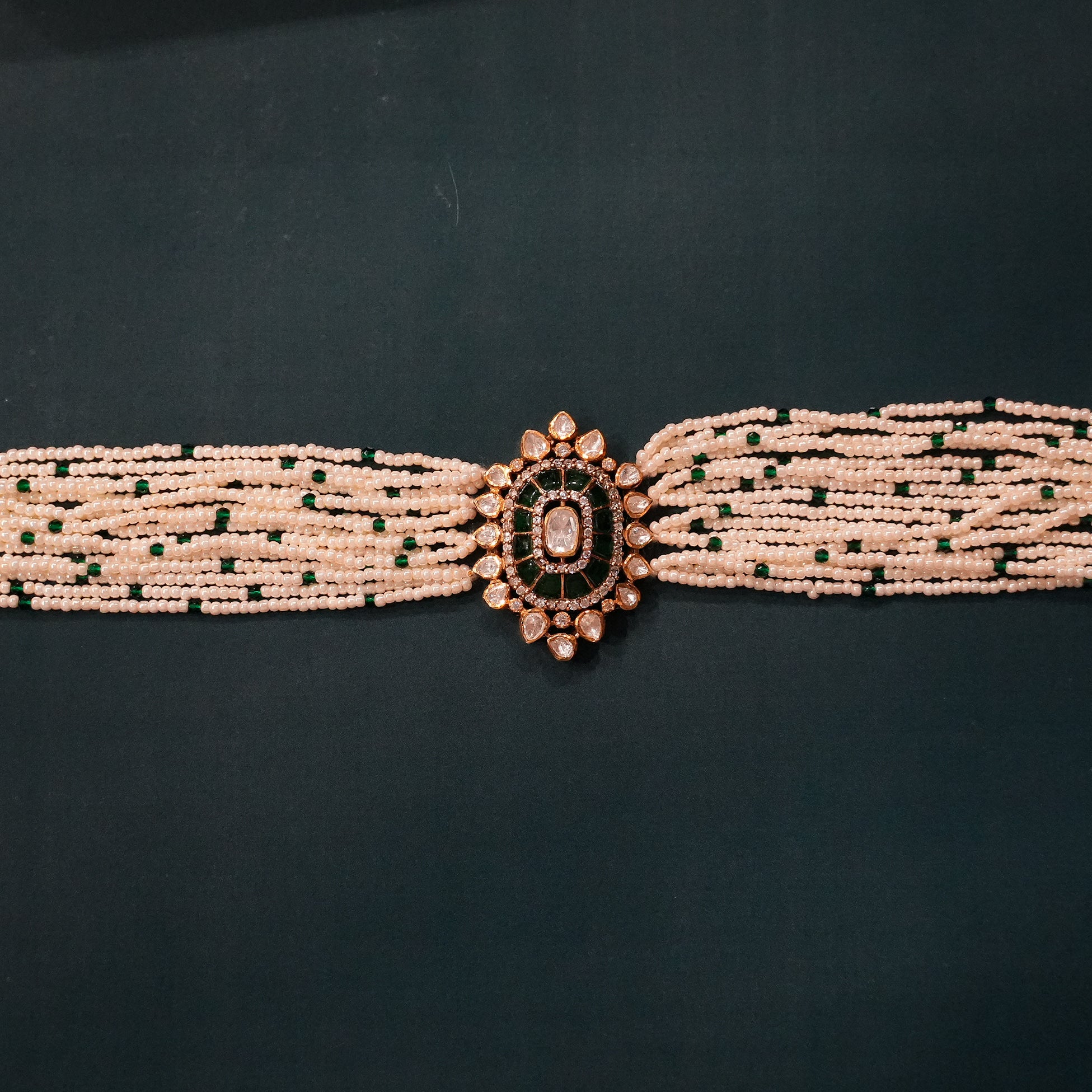 Panna Noor Choker - Saroki jewels