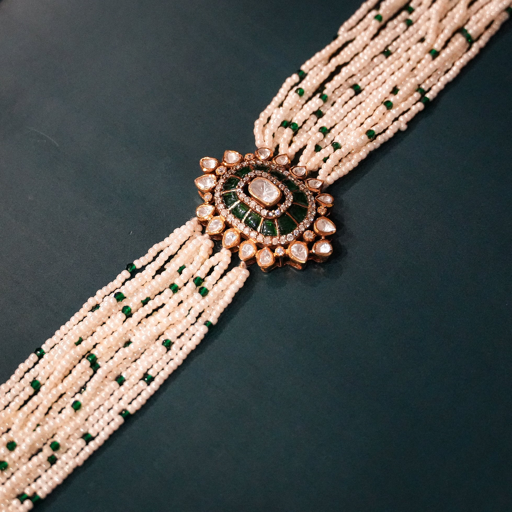 Panna Noor Choker - Saroki jewels