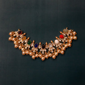 Royal Navratna Necklace - Saroki jewels