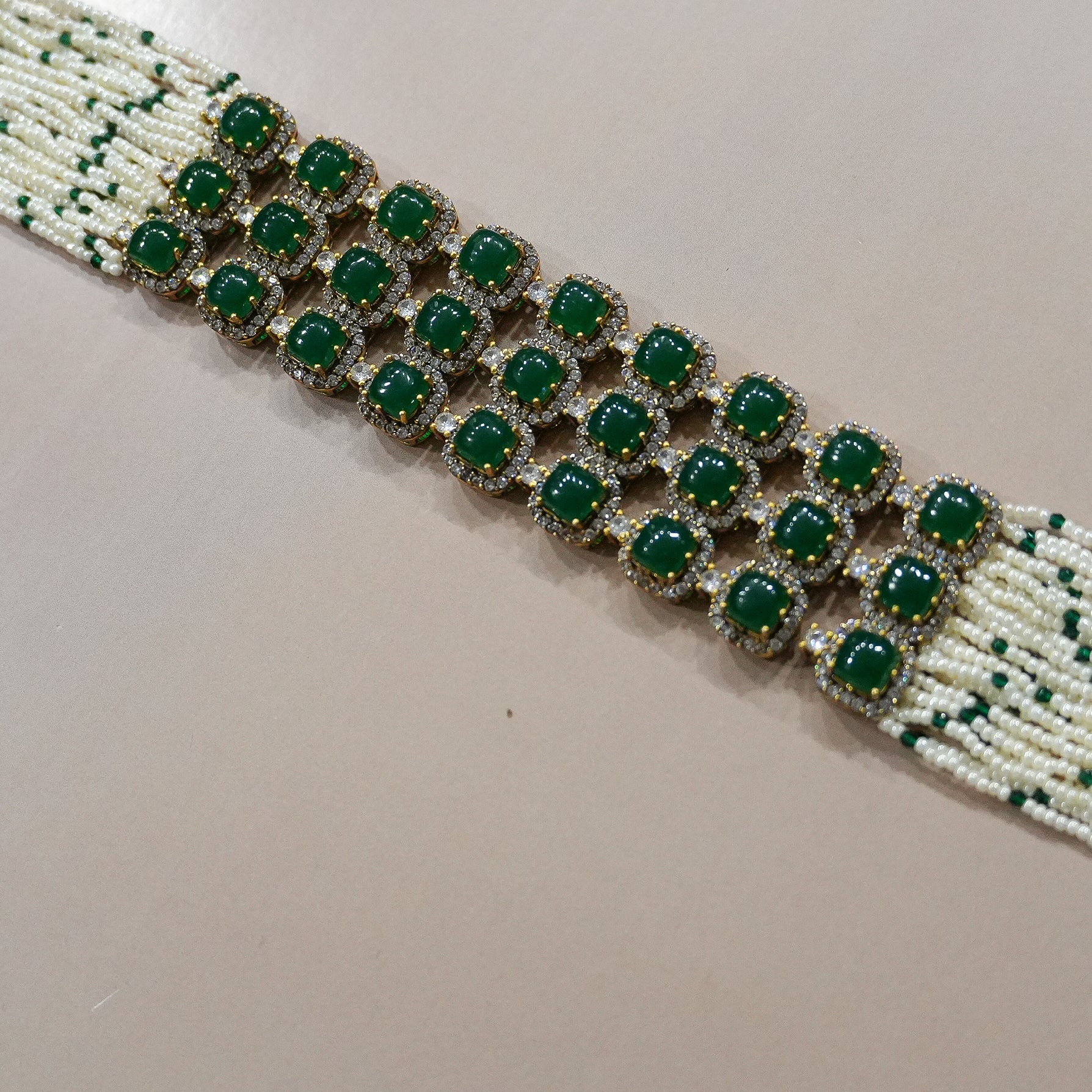 Hari Moti Kundan Choker - Saroki jewels