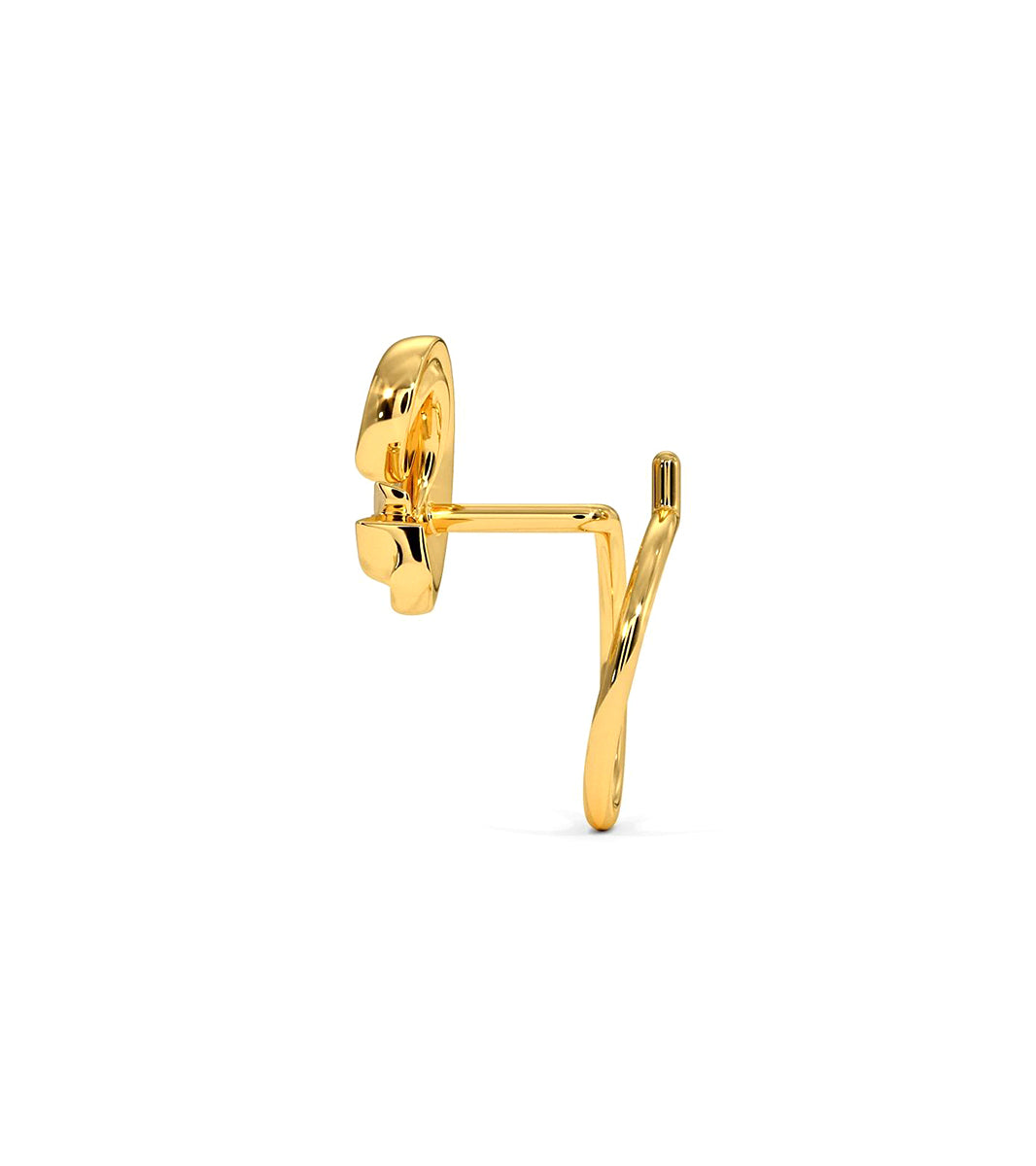 Flower nose pin