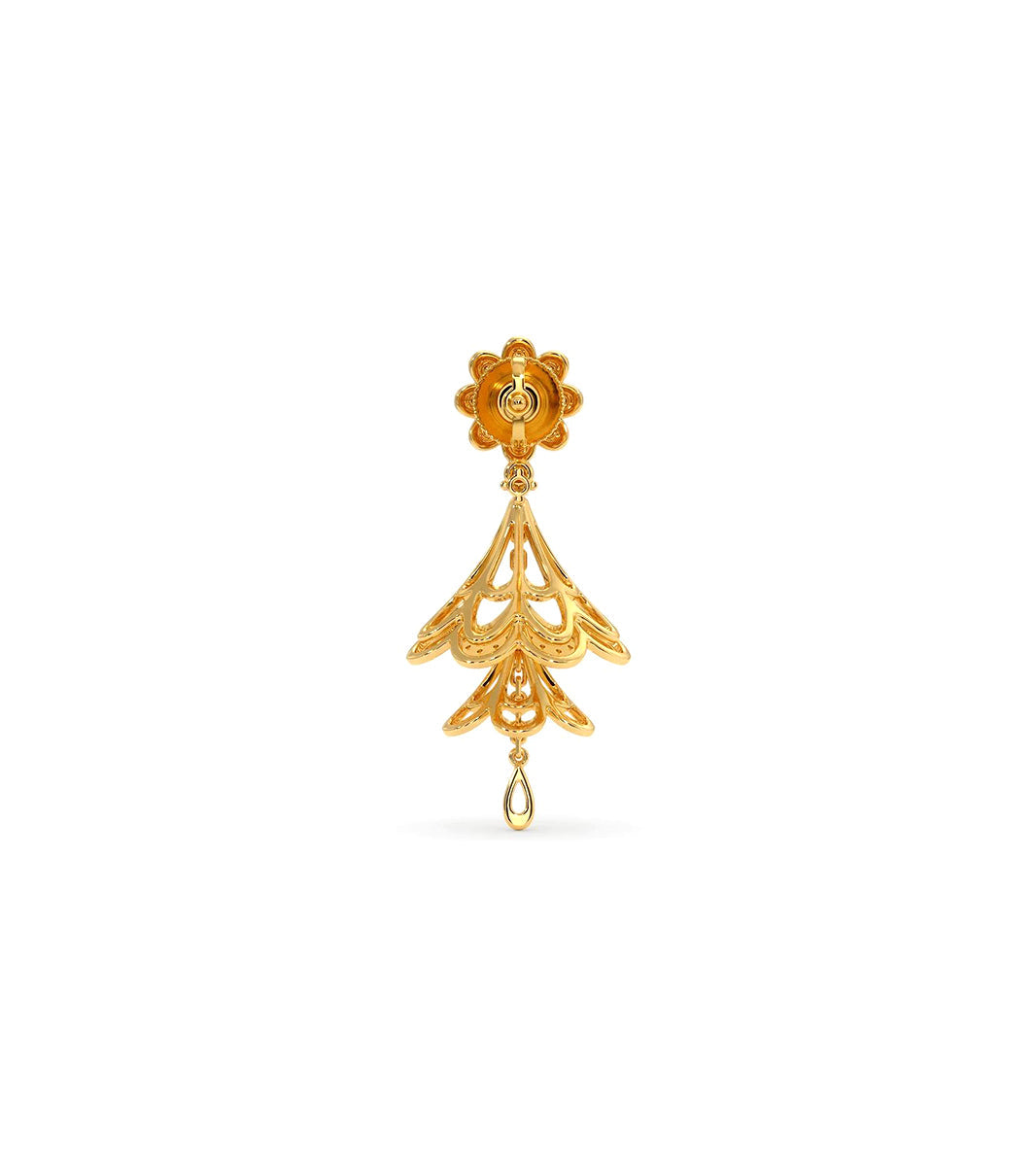 Flower jhumka