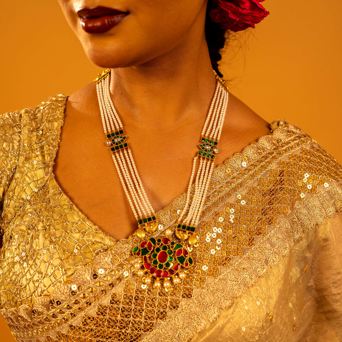 Komal Necklace - Saroki jewels